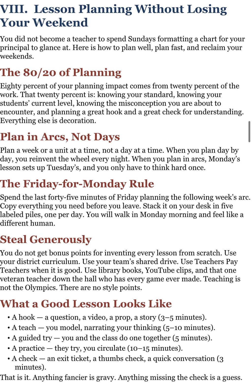 K-5 Teacher Survival Guide