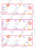 Confetti Name Tags