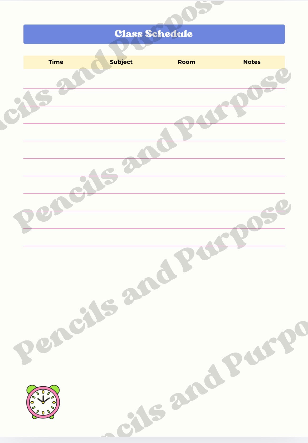 Substitute Teacher Binder