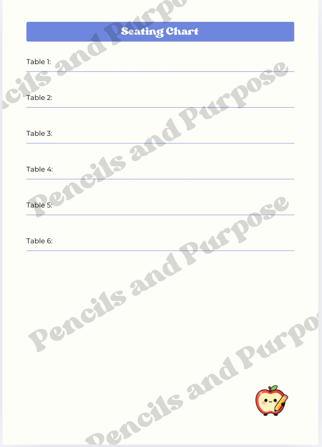 Substitute Teacher Binder