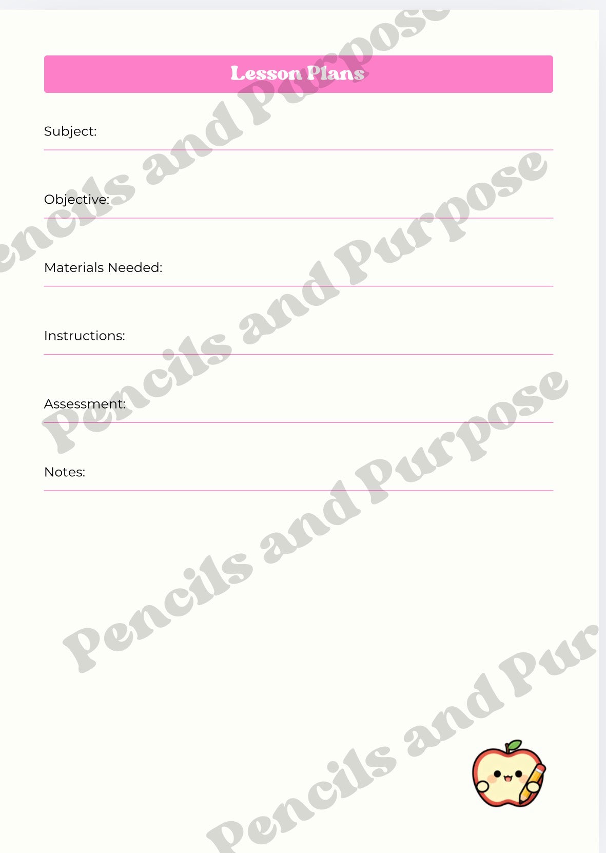 Substitute Teacher Binder