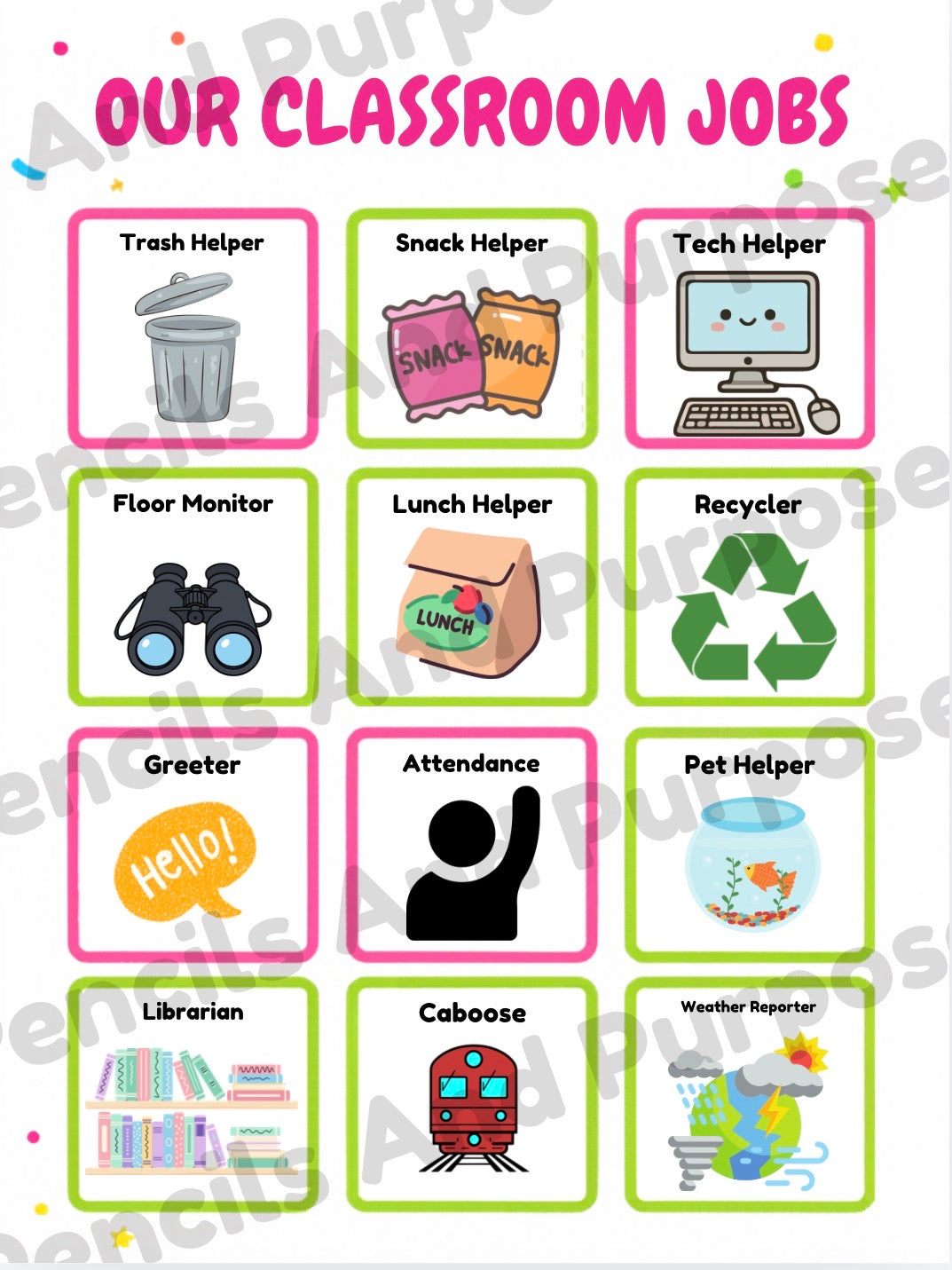 Classroom Job Tracker