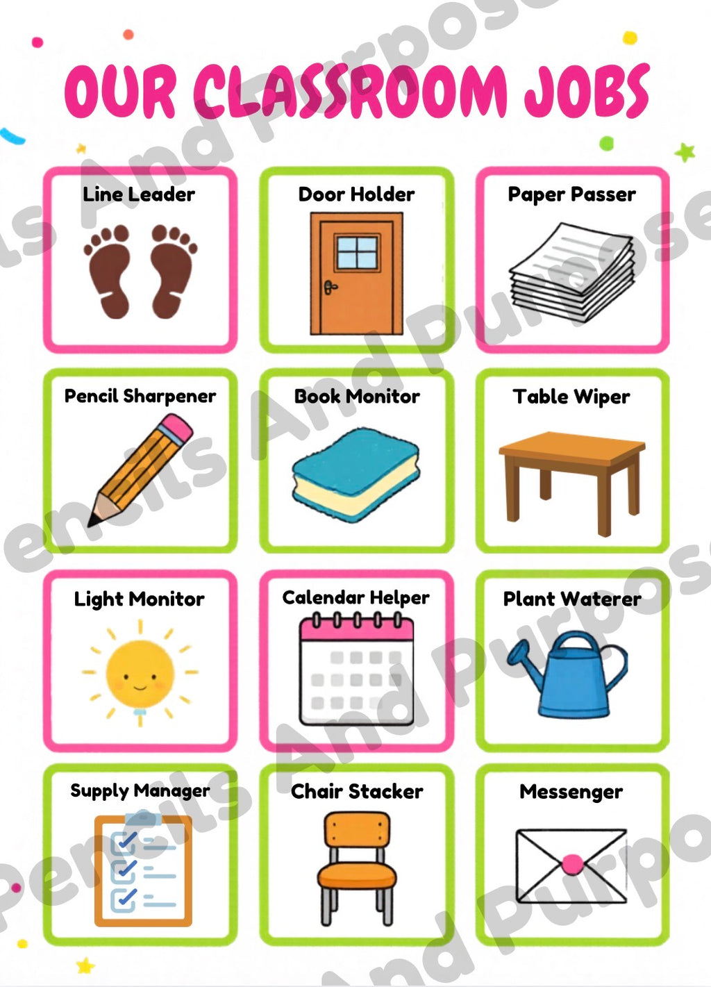 Classroom Job Tracker