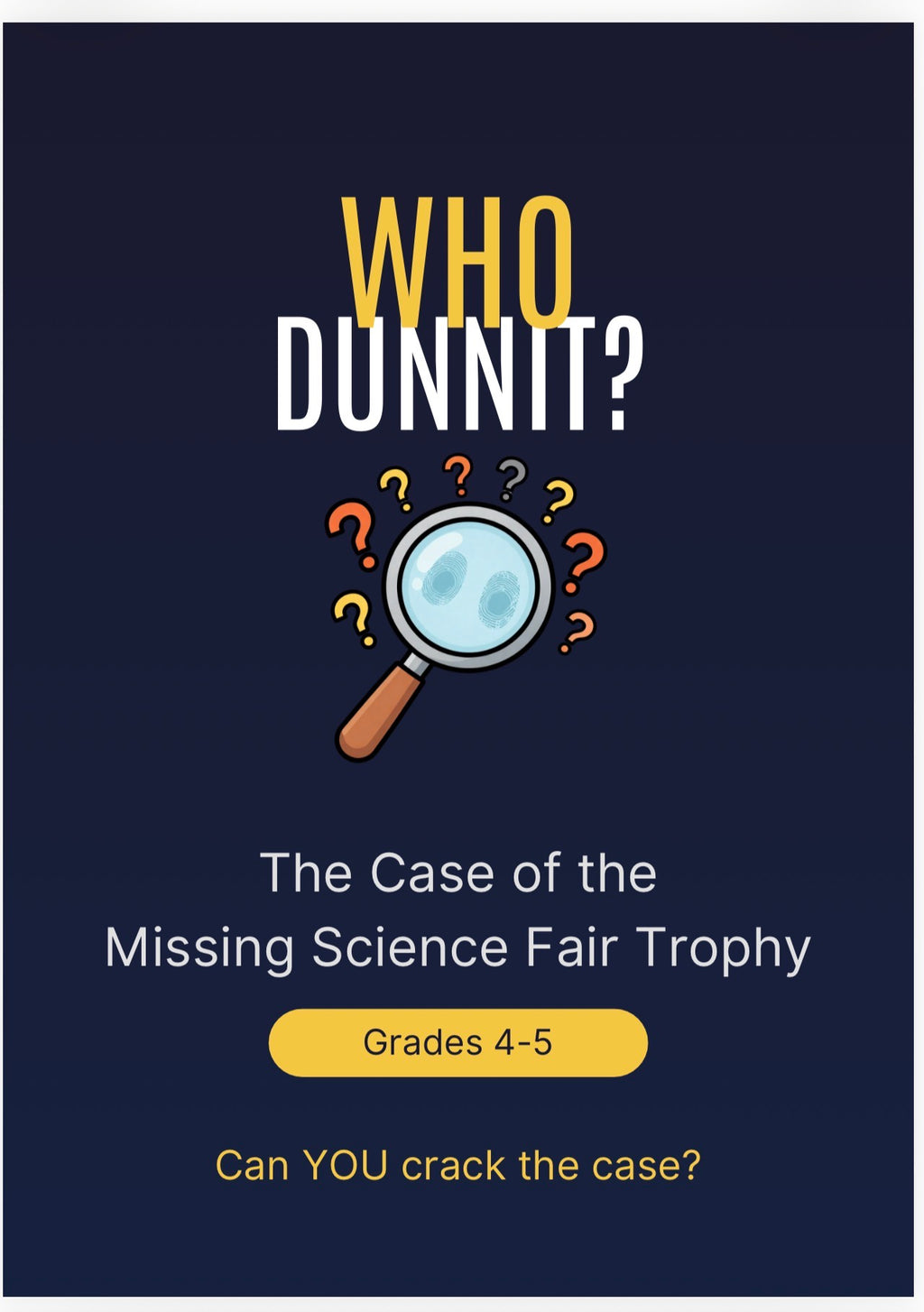 Who Dunnit ? The Missing Trophy