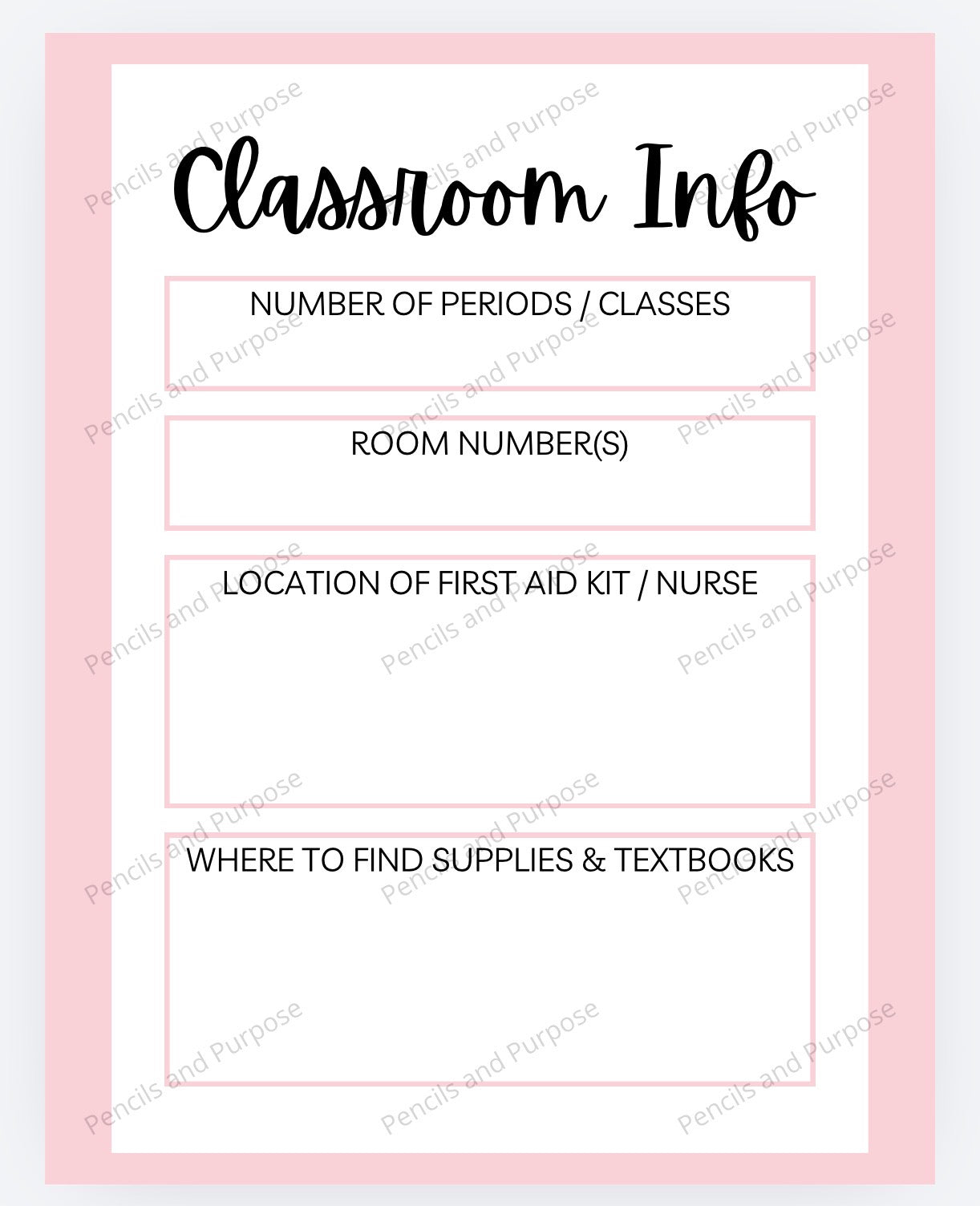Miami Flowers High /Middle School Binder