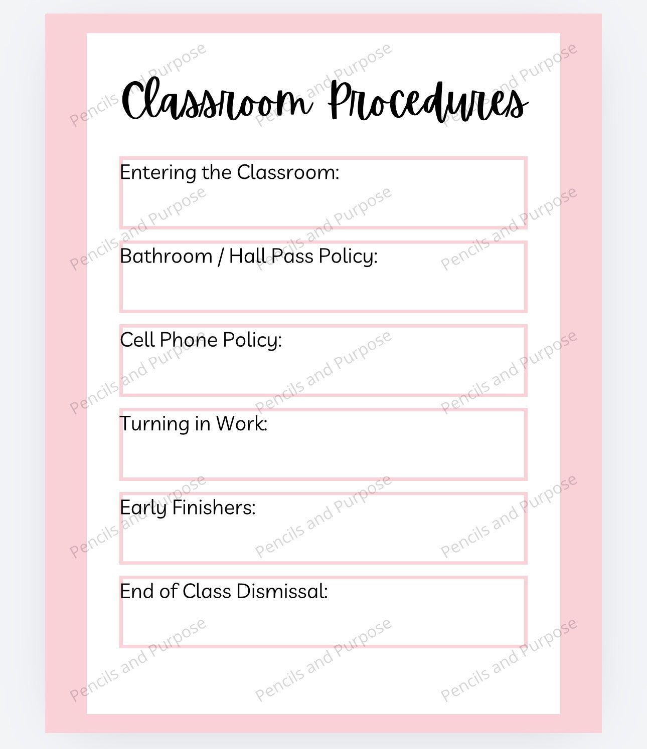 Miami Flowers High /Middle School Binder
