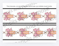 Pencils And Bows Border
