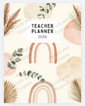 Boho Teacher Planner 2026
