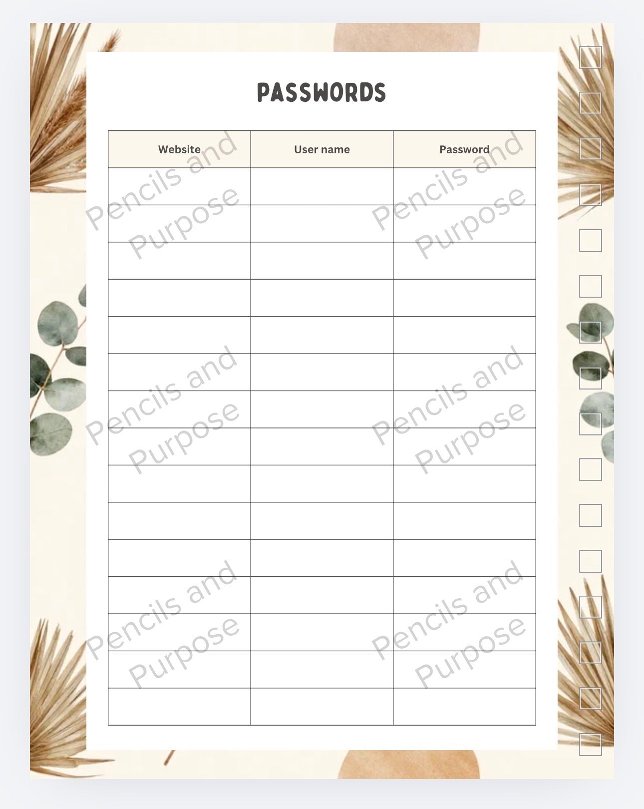 Boho Teacher Planner 2026