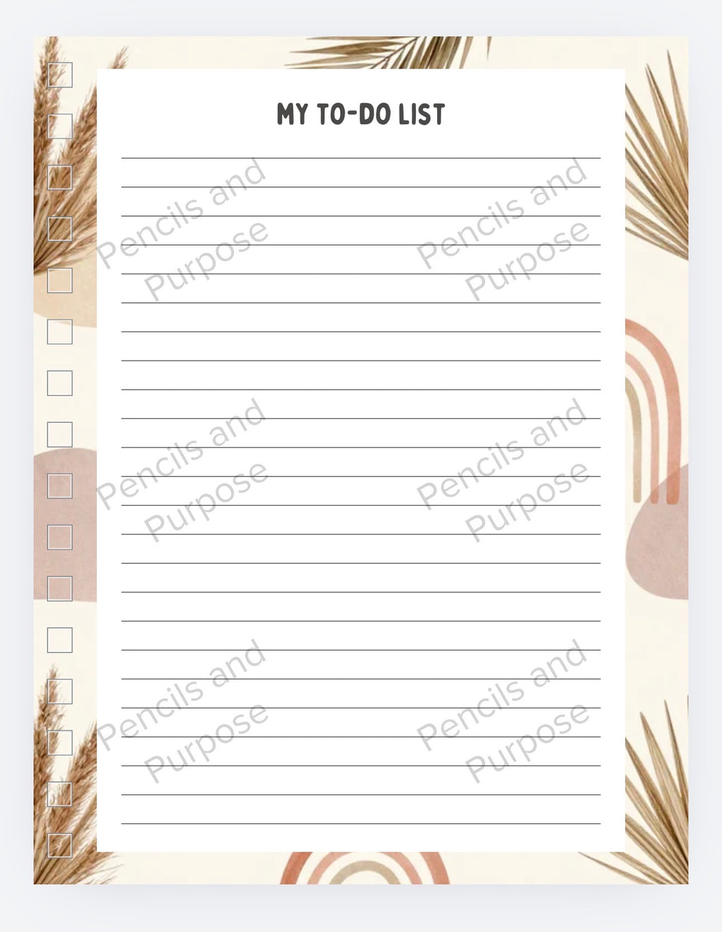 Boho Teacher Planner 2026