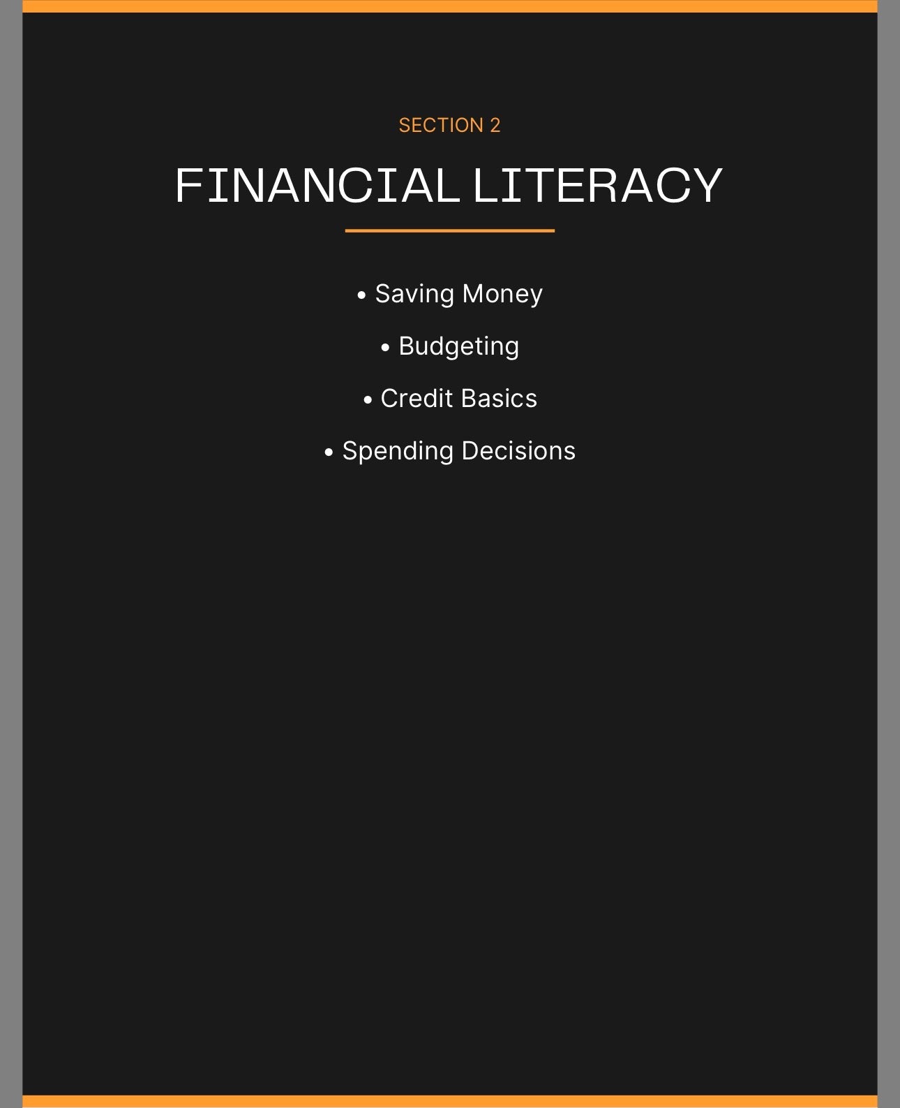 Life Skills Book For Middle and High School