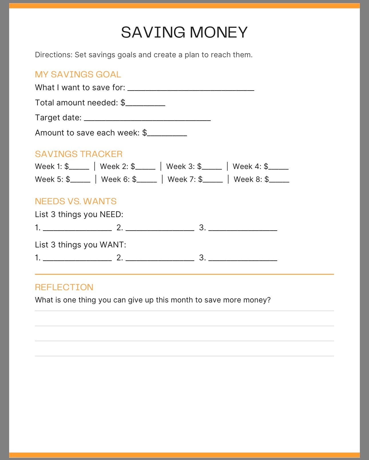 Life Skills Book For Middle and High School