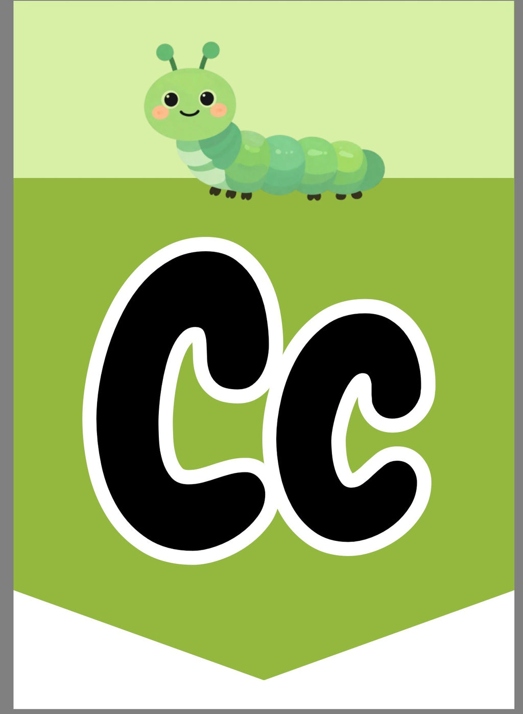 Alphabet Caterpillar