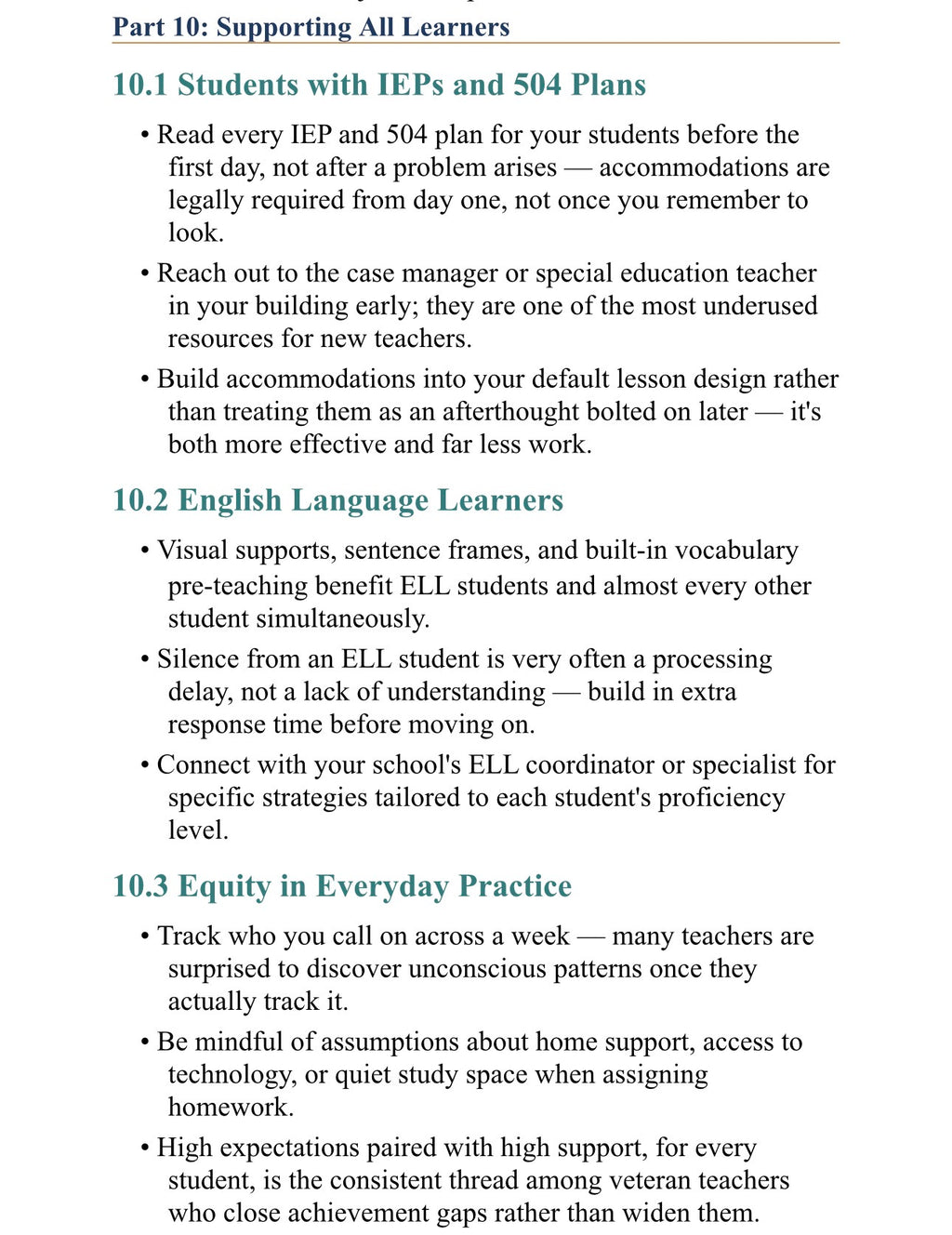 First Year Teacher Survival Guide