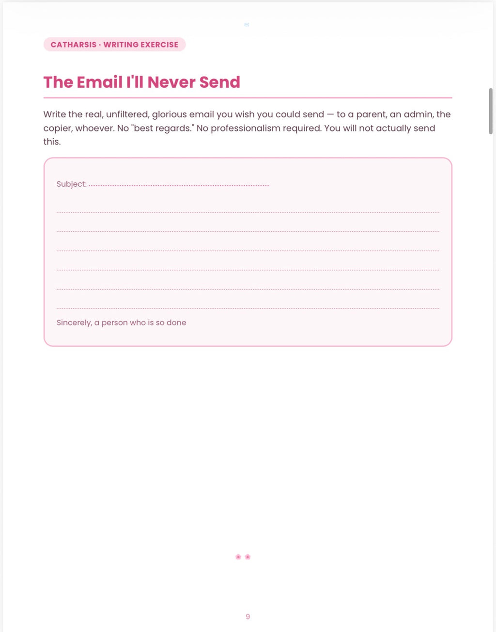 Teacher Activity Funbook