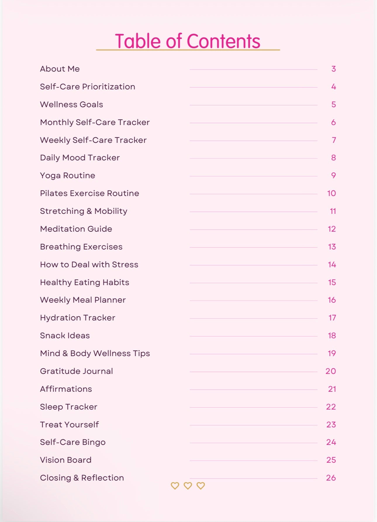 Teacher Barbie Self Care Planner
