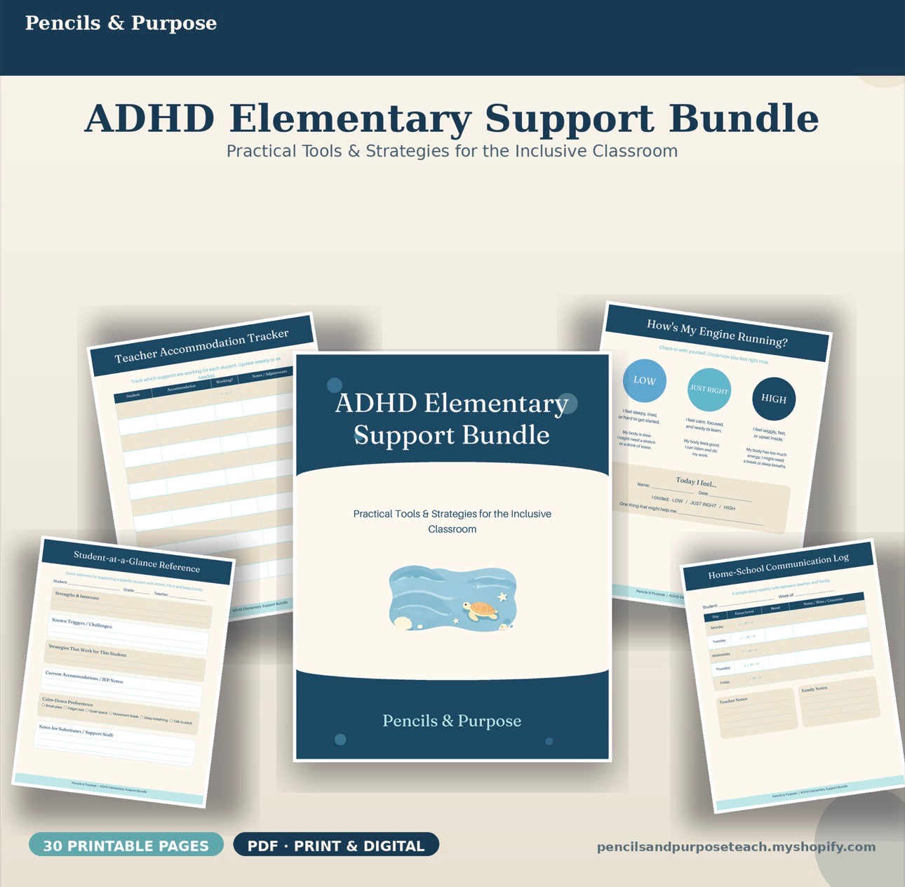 ADHD Classroom Management Bundle
